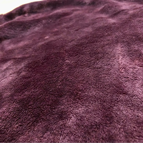 Gold Rush Crew Neck Long Sleeve Fleece Sweatshirt Maroon Top - Size XS - Picture 5 of 7